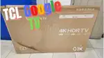 Led tv TCL smart google tv with 4K Ultra HD and voice search