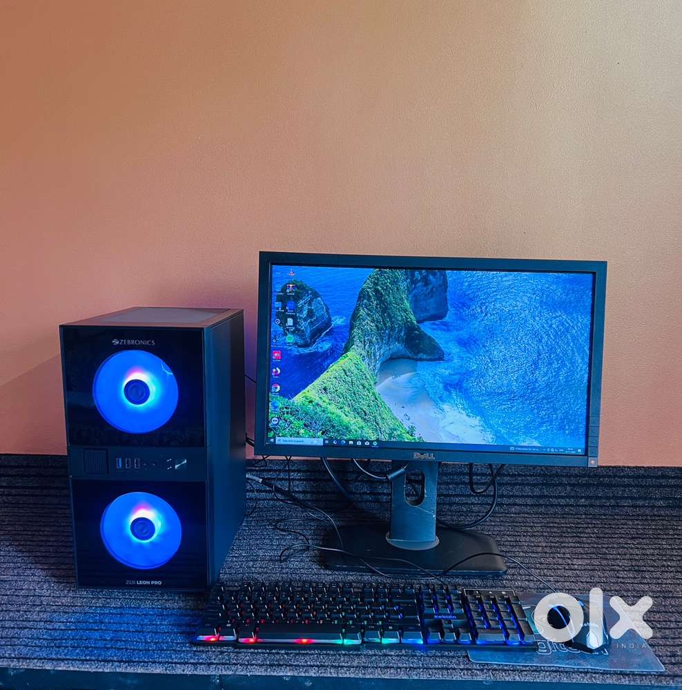 Gaming Desktop CORE i3 10th GEN 16GB RAM 256GB SSD+1TB HDD 4GB Graphic