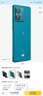 Motorola edge 40 neo 12/256