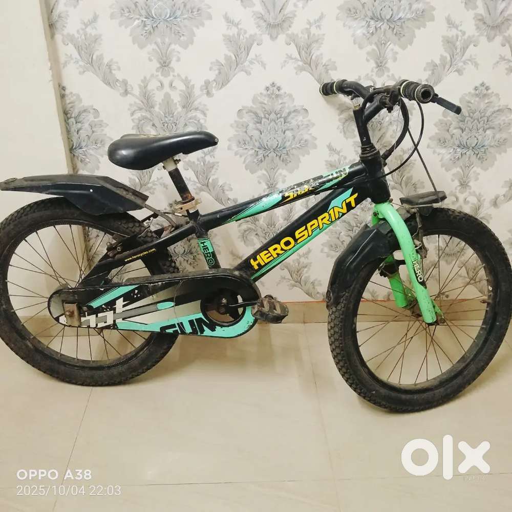 21 inch bicycle with side wheel (Hero Sprint)