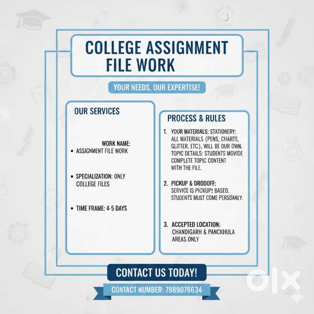 Koi bi college file assignment.banvni ho to hame contact kre