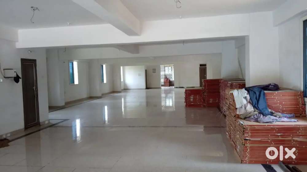 Sq ft open hall Ground floor area for rent 6 floor build huge parking