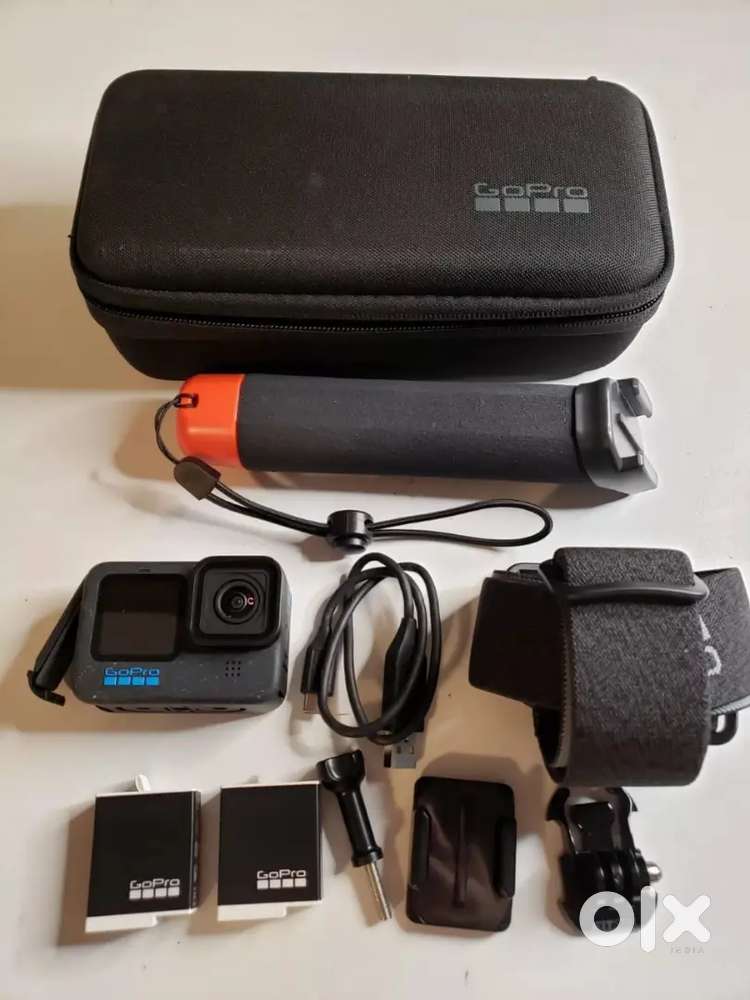 GoPro HERO 12 Bundle Black Waterproof Action Camera 27MP