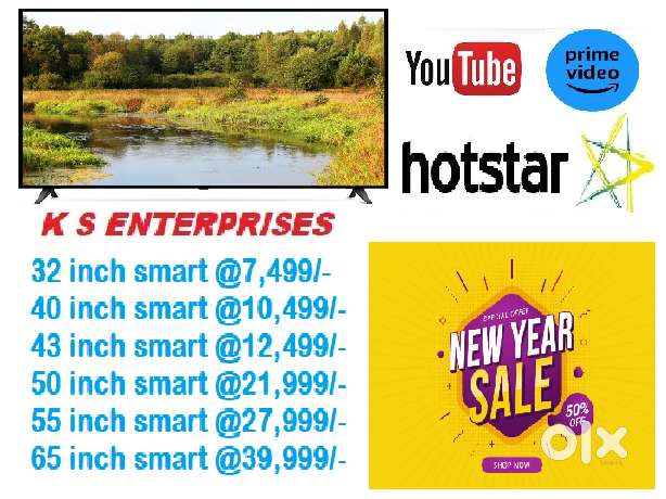SABSE SASTA 32 inches SMART LED TV, FULL HD IN 7499/- ONLY.
