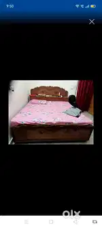 Bed and mattress