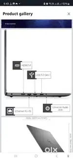 Dell Vostro 14 Laptop i3 10th Gen 16GB DDR4 25GB SSD + 500 GB HDD