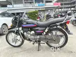 Hero splendor plus with black and police belt, location  junagadh