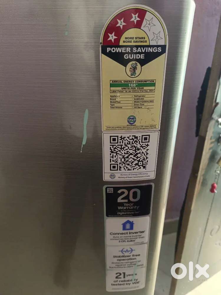 Samsung single door fridge