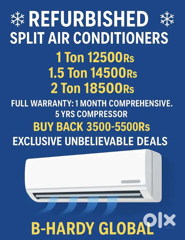 REFURBISHED SPLIT AIR CONDITIONERS