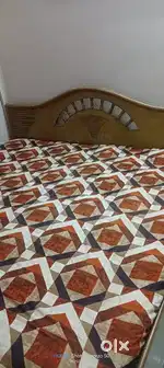 Double bed sell karna hai with matreess