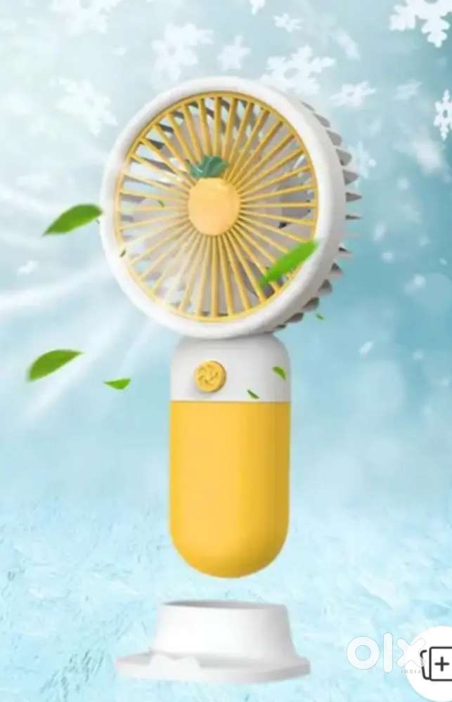 Charging battery fan it's new