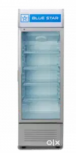 Blue star glass door dispaly fridge  300L for sale