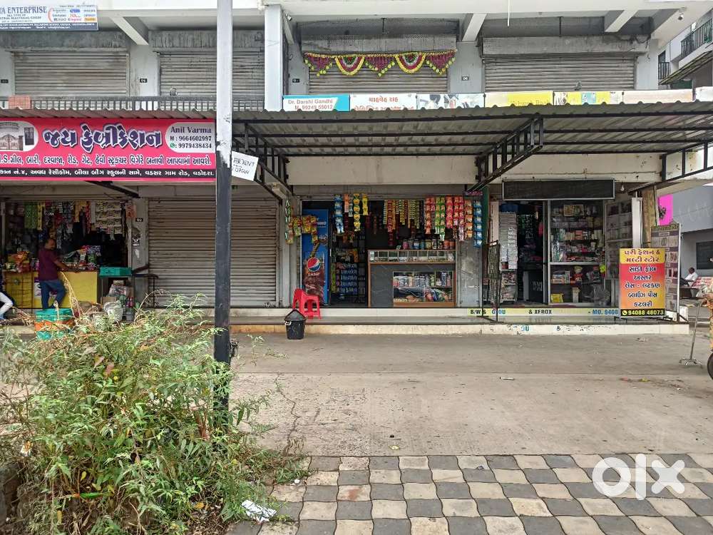 Ground floor Main road touch shop attached washroom shade RCC  block