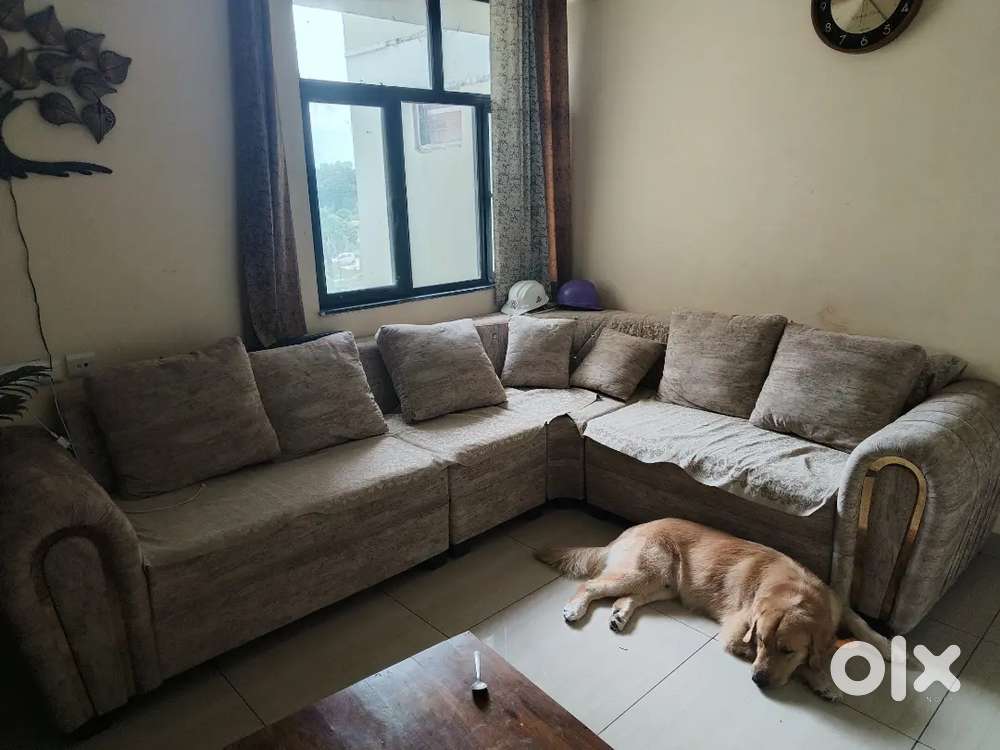 L  shaped sofa
