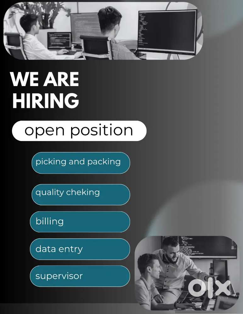 WE ARE HIRING DATA ENTRY EXECUTIVE FOR WAREHOUSE