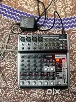 Behringer Audio Mixer and JTS Mic fresh condition