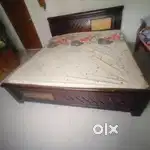 King size cot with storage