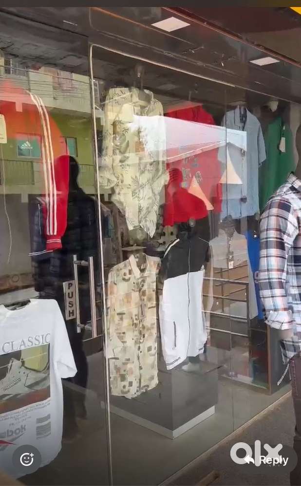 Mens wear Shop for sale