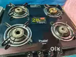 Prestige glass gas stove