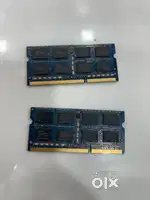 Ddr3 RAM 4GB FOR LAPTOP (2 RAMs AVAILABLE)