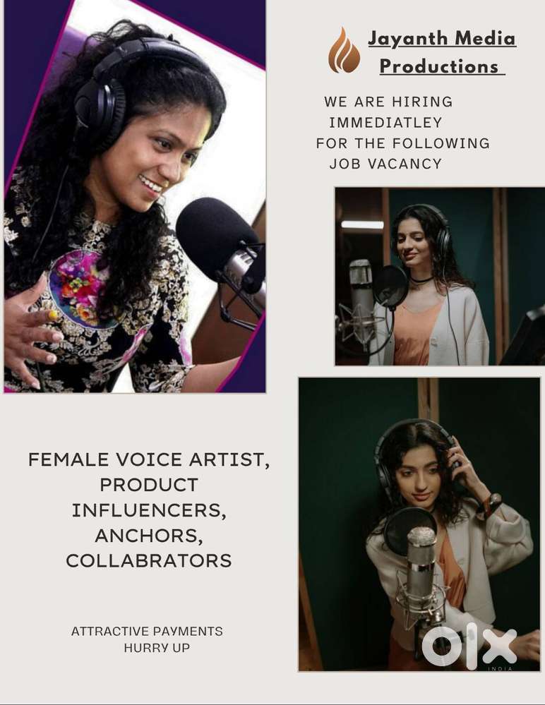 Jayanth Media Productions  Wanted Immediatley