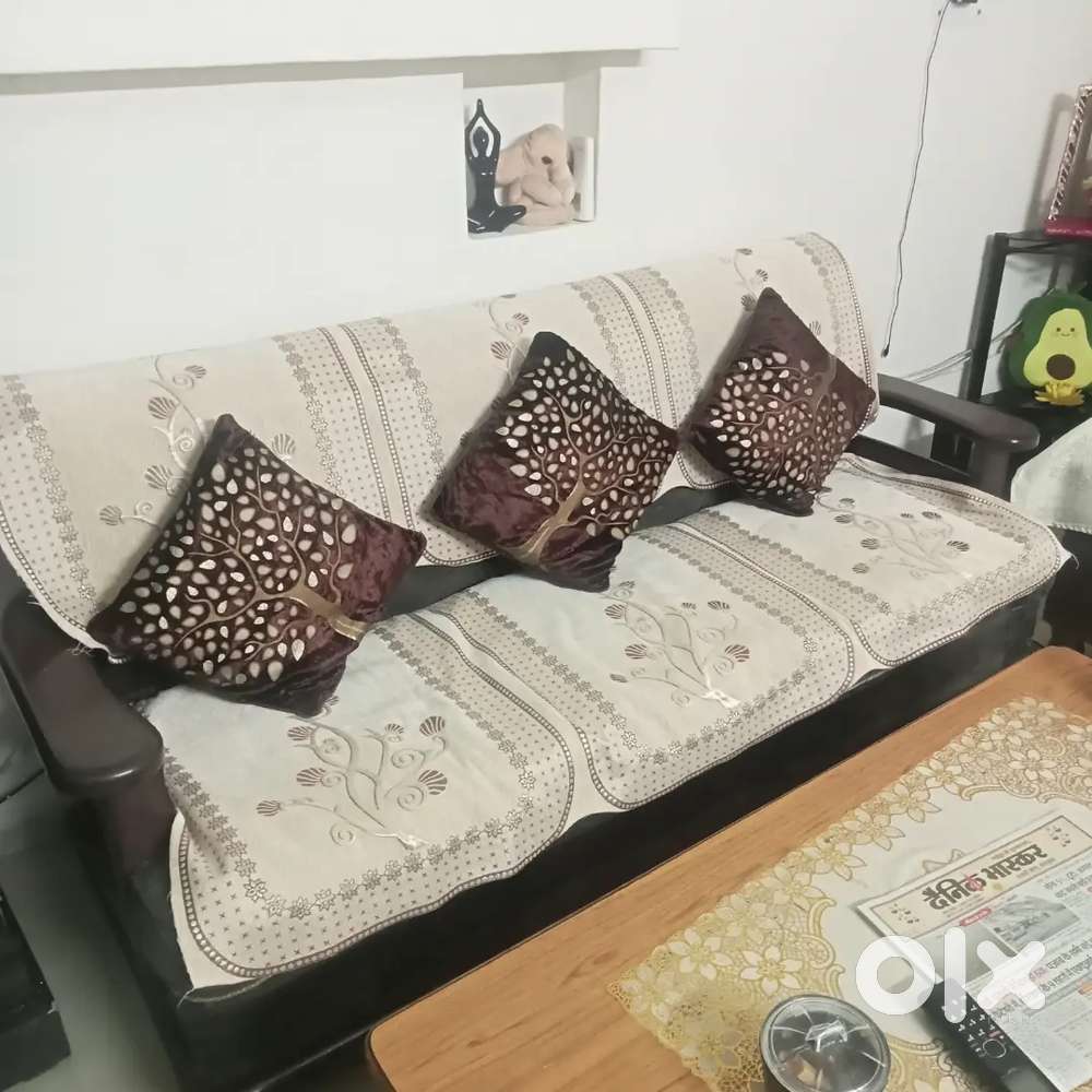 Wooden  sofa set