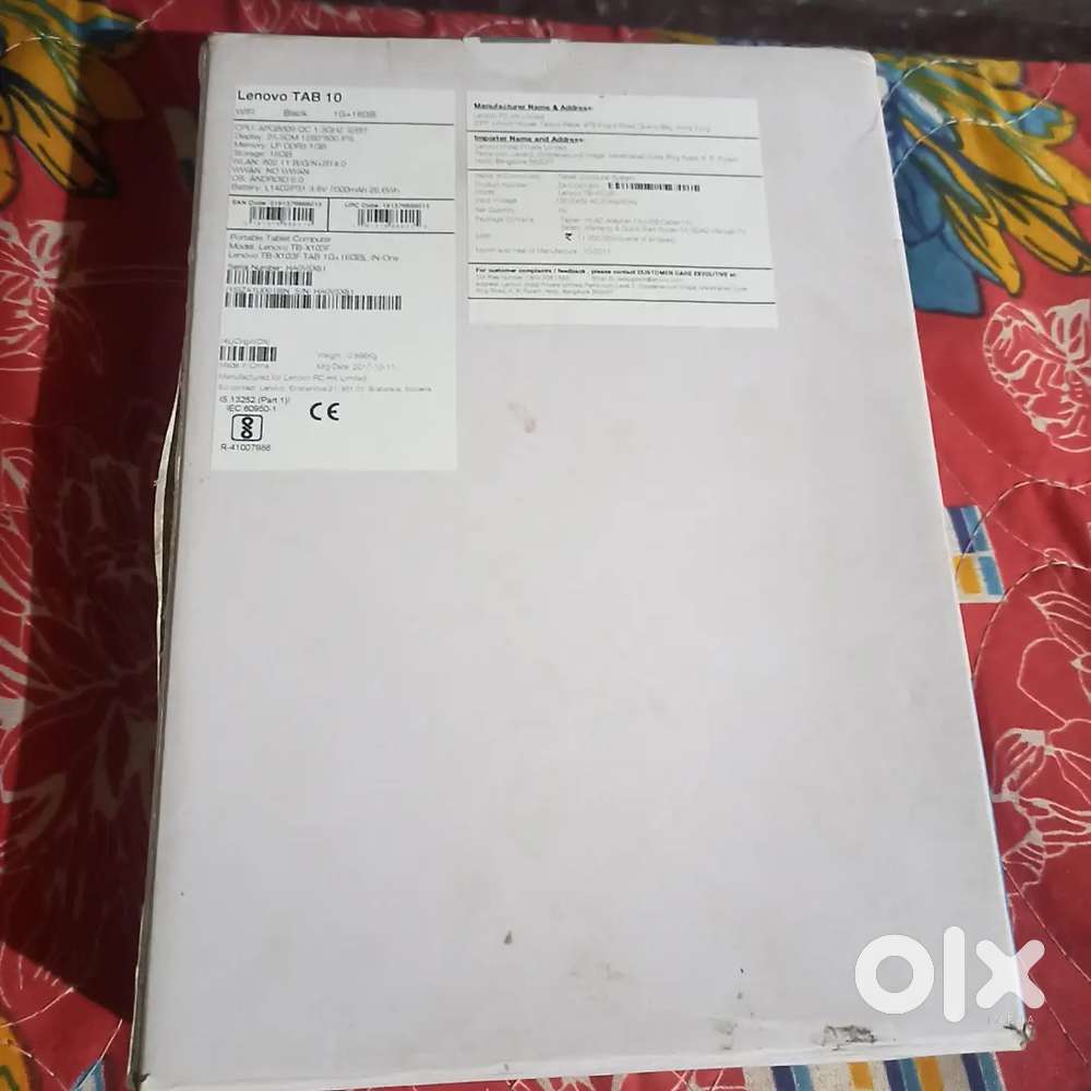 Garden light warm white colour 6pcs+lenovo tab 1 pcs