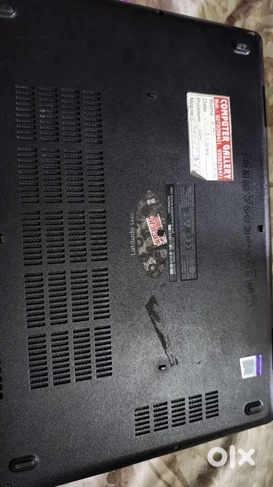Dell latitude laptop icore 5 but battery is not working