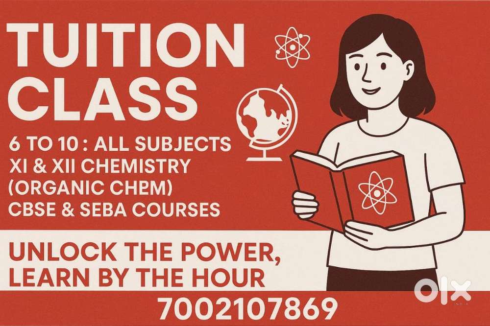 Tution classes for class: 6 to 12
