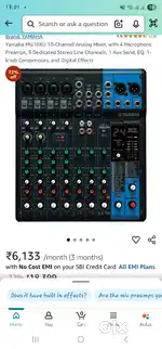 Yamaha mixure