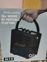 Marshall M12 blootooth speaker