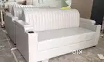 3 SEATER STRIPS CUP HOLDER SOFA SET AVAILABLE AT ZAM ZAM FURNITURE