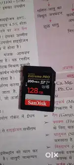 Sandisk Extreme pro 128GB 200mb/s memory card