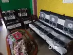INDIAN TRADITIONAL STYLE 5 SEATER SOFA SET WITH CENTRE TABLE