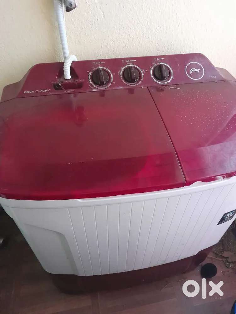 Godrej semi automatic washing machine 7kg