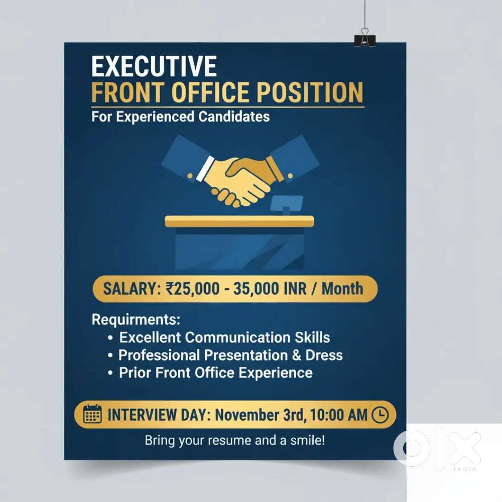 Front office position
