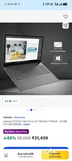 Lenovo Intel i3