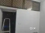 Single room with attached bathroom