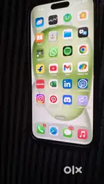 Iphone 15 plus with box and bill with battery health 89percent