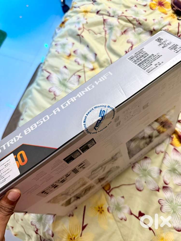 Asus B850-A White AMD Motherboard With Seal Peace n Invoice Bill