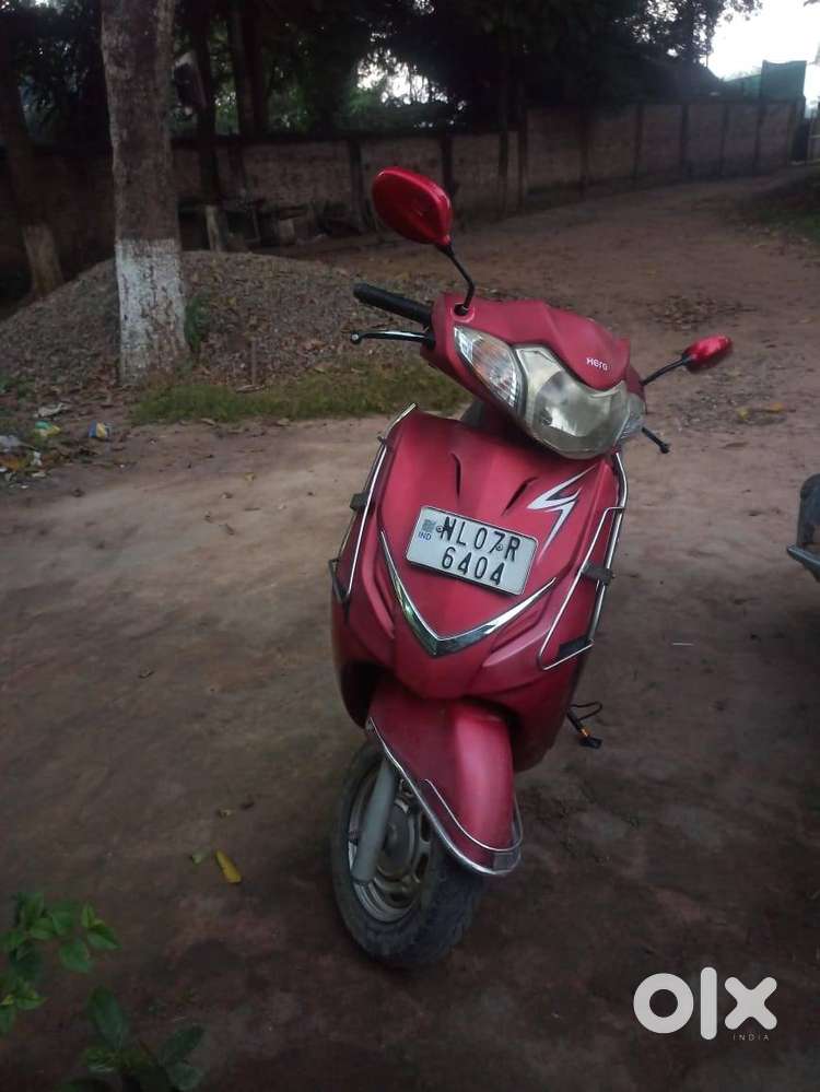 Urgent sell Hero scooty well maintained condition.
