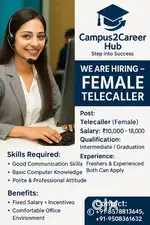 Female Telecaller