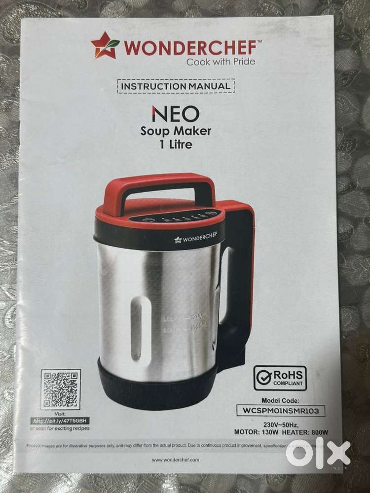 WONERCHEF NEO Soup Maker 1 Litre