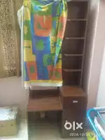 Dressing table with mirror
