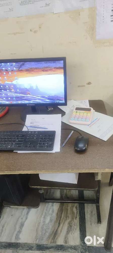 I need a Hindi and English typewriter and I also know ms Excel.