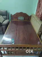 Wooden cot