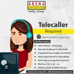 Attend calls incoming outgoing telly caller job