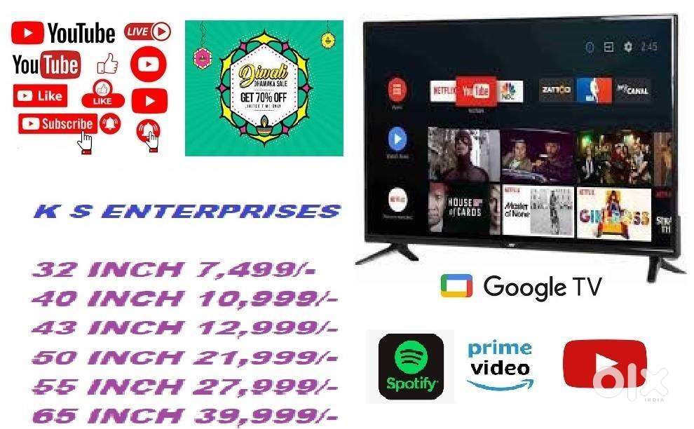 32 INCH FULL HD SMART TV @7,499/-