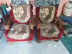 Teak sofa for sales 3 +2 seater sofa