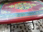 Sturdy plastic folding table